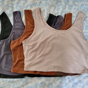 Women's Multi-Color Tank Top Set